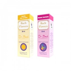 Bach flowers - For thyroid problems packet - 2 x 30 ml - Dietary supplement